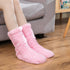 Women Ladies Girls Winter Warm Fleece Sherpa Indoor Home Stockings Slipper Socks